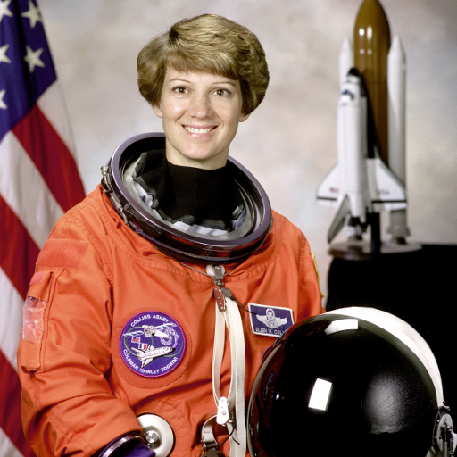 Original NASA portrait of Eileen Collins